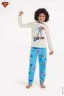 Tezenis - Multicolour Superman Print Pyjama Set, Kids Boys