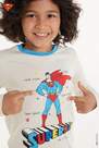 Tezenis - Multicolour Superman Print Pyjama Set, Kids Boys