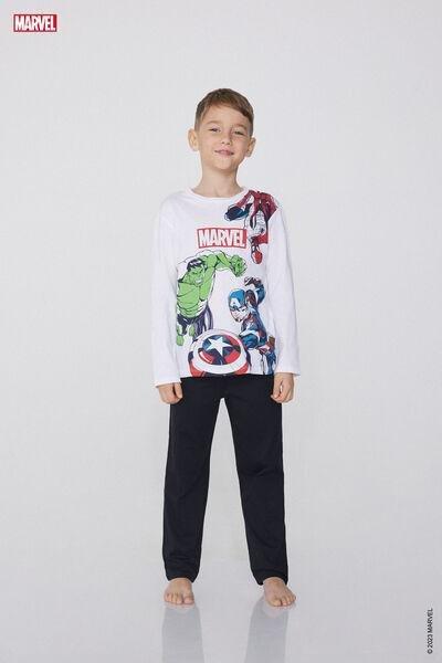 Multicolour Printed Pyjama Set, Kids Boys, , medium