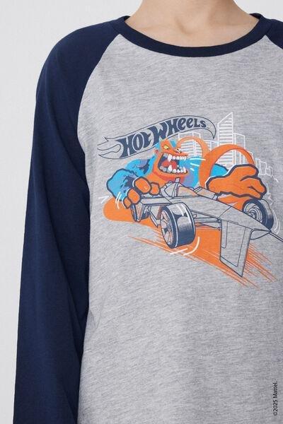 Multicolour Printed Pyjama Set, Kids Boys, 5701_364Y, large image number 3