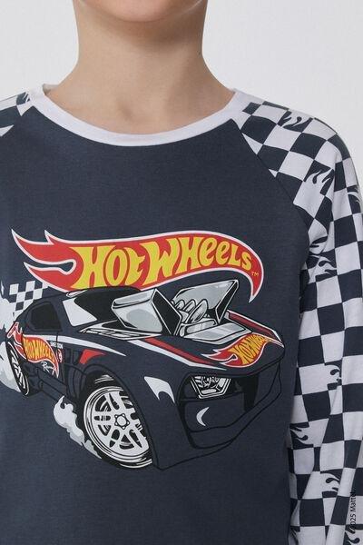 Grey Printed Pyjama Set, Kids Boys, , large image number 3