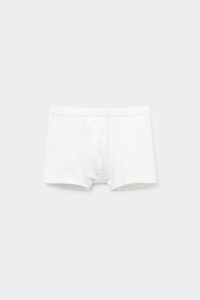 White Basic Boxers, Kids Boys, , large image number 0