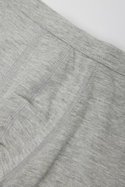 Grey Stretchy Boxers, Kids Boys, Light Grey Blend, large image number 2