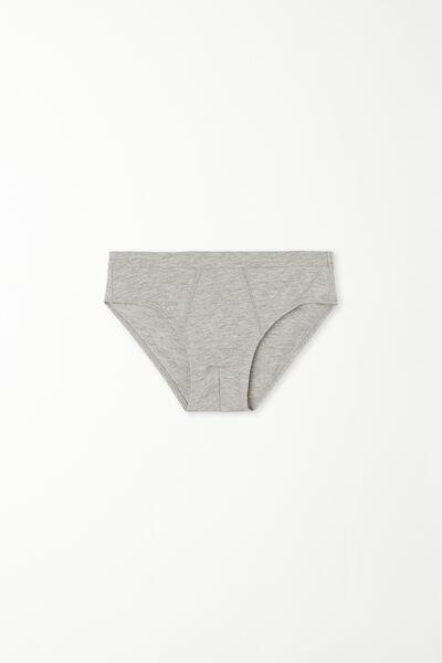 Grey Basic Briefs, Kids Boys, , large image number 0