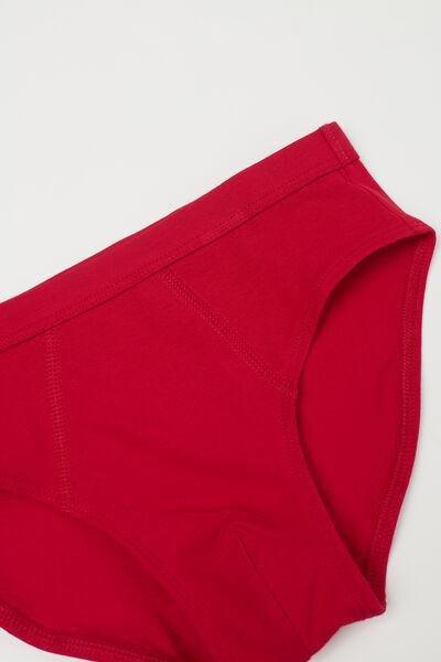 Red Basic Briefs, Kids Boys, 5701_873V, medium