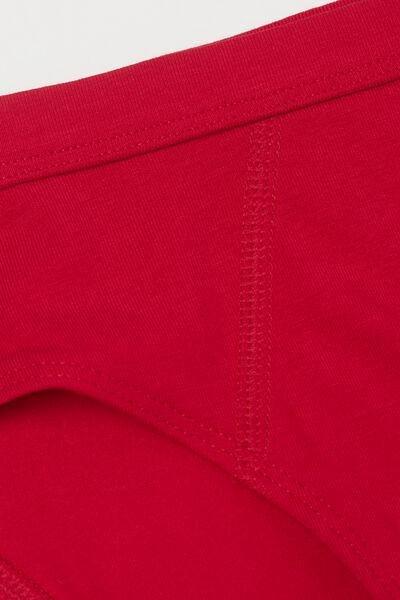 Red Basic Briefs, Kids Boys, 5701_873V, medium