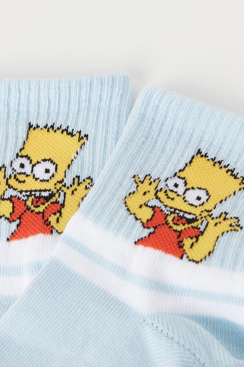 Tezenis - Blue Short Socks Printed, Kids Boys