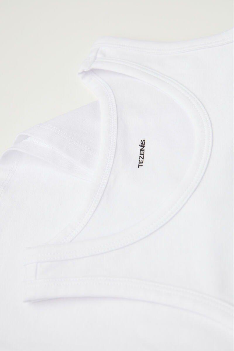 White Tank Top, Kids Boys, , large image number 1