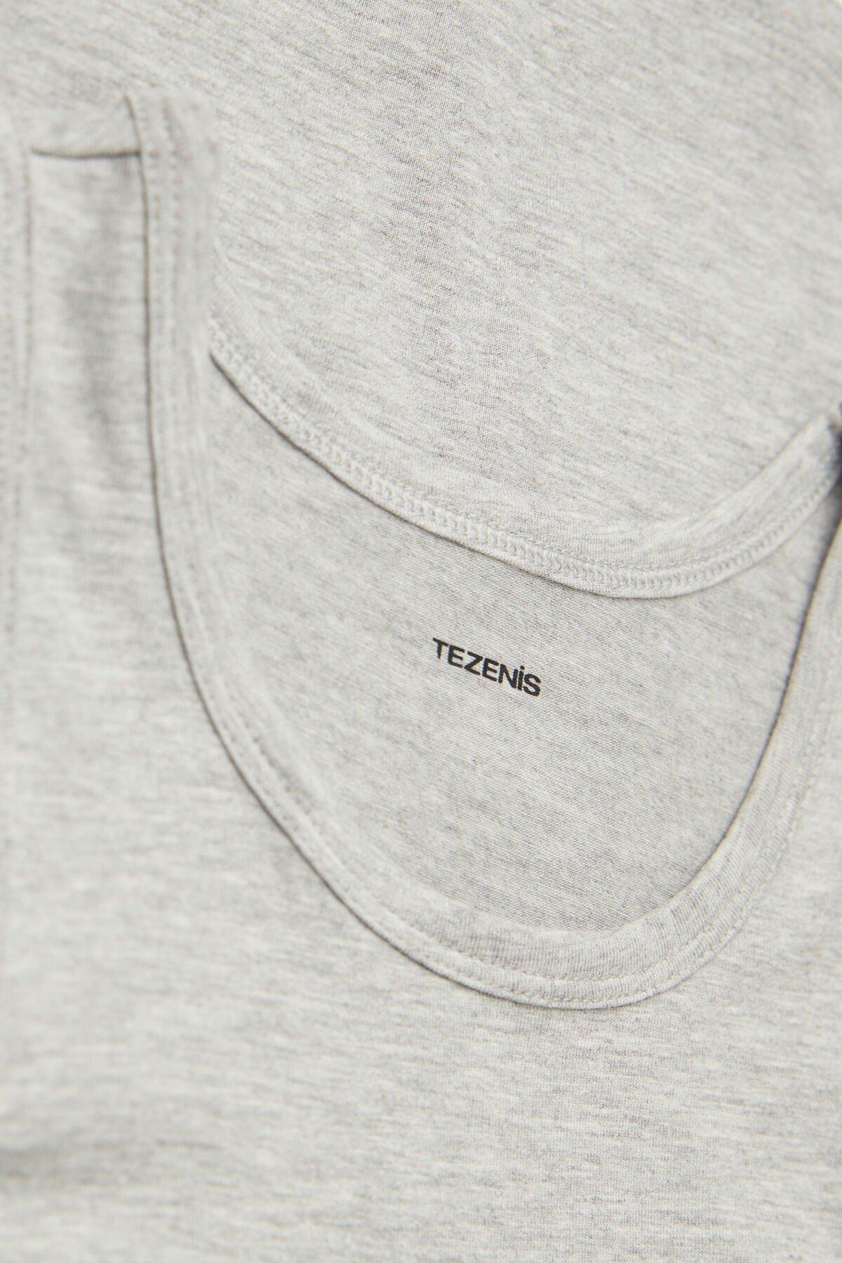 Tezenis - Grey Cotton Tank Top, Unisex Kids