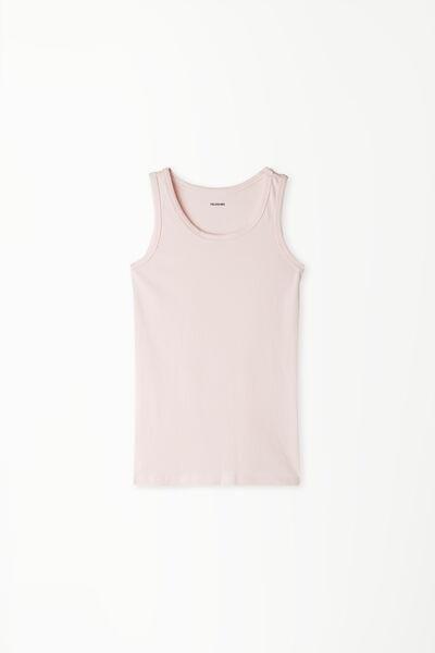 Pink Wide Shoulder Straps Camisole, Kids Boys, Love Pink, large image number 2