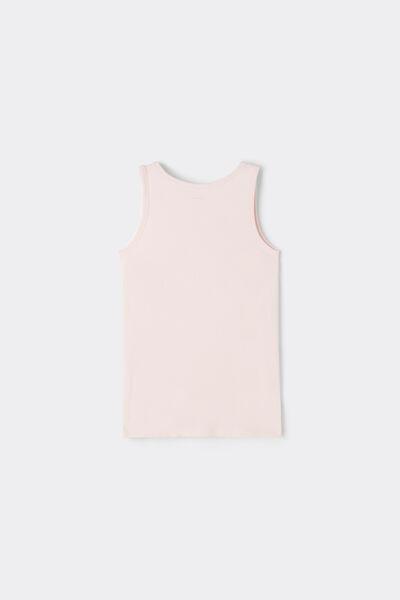 Pink Wide Shoulder Straps Camisole, Kids Boys, Love Pink, large image number 4