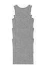 Tezenis - LIGHT GREY BLEND 3 X Ribbed Camisole Multipack