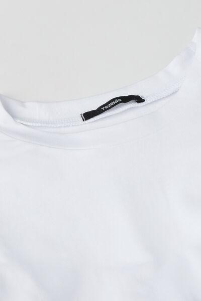 White Long-Sleeved Shirt, Kids Boys, White, large image number 6