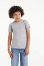 Tezenis - Grey Stretch Cotton T-Shirt, Kids Boys