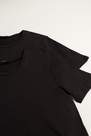 Tezenis - أسود 2 × قميص قصير الأكمام للجنسين من الجيرسيه