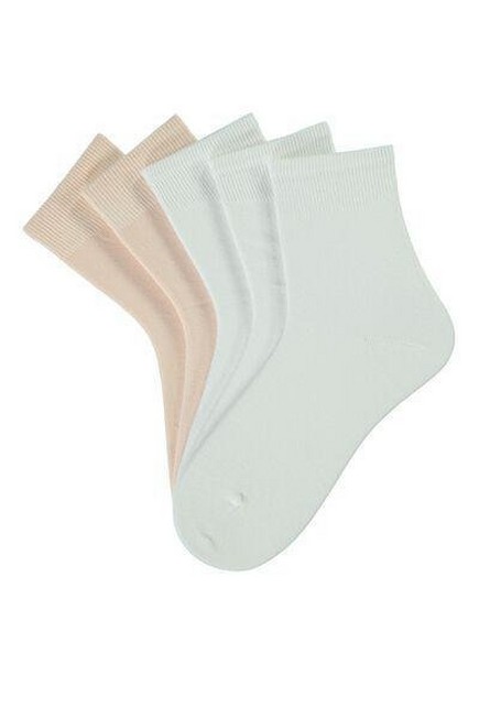 Tezenis - Multicolour Short Warm Cotton Socks- Set Of 5, Kids Unisex