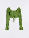 Reserved - Green Structural Fabric Top