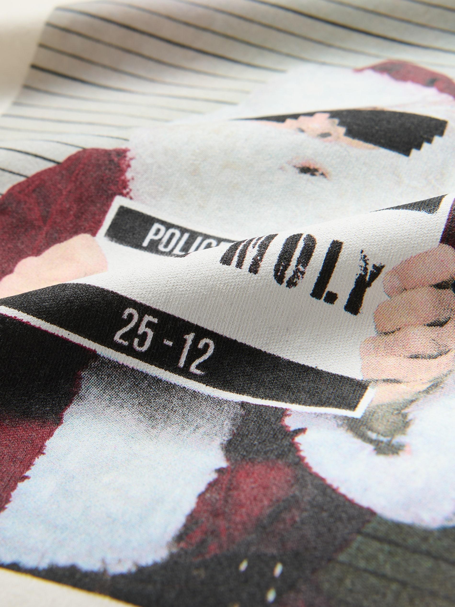 BOYS` T-SHIRT CREAM, Ivory, large image number 1