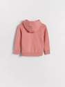 Reserved - Coral Hooded Sweatshirt, Kids Girl