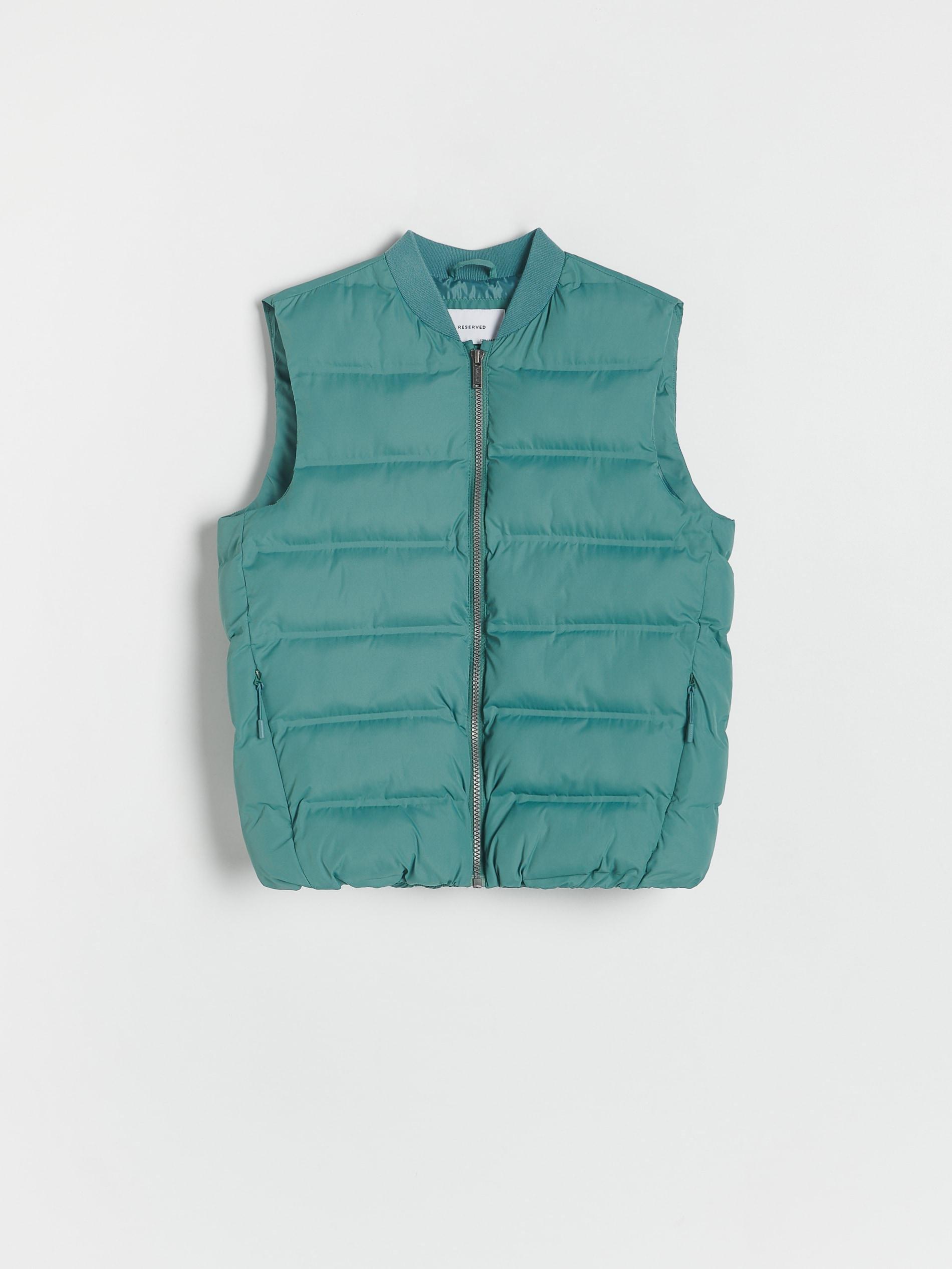 Green Insulated Vest, Kids Boys, , large image number 2