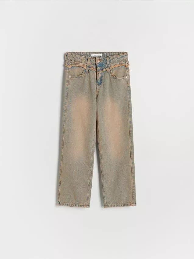 Pink Straight Jeans, , large image number 0