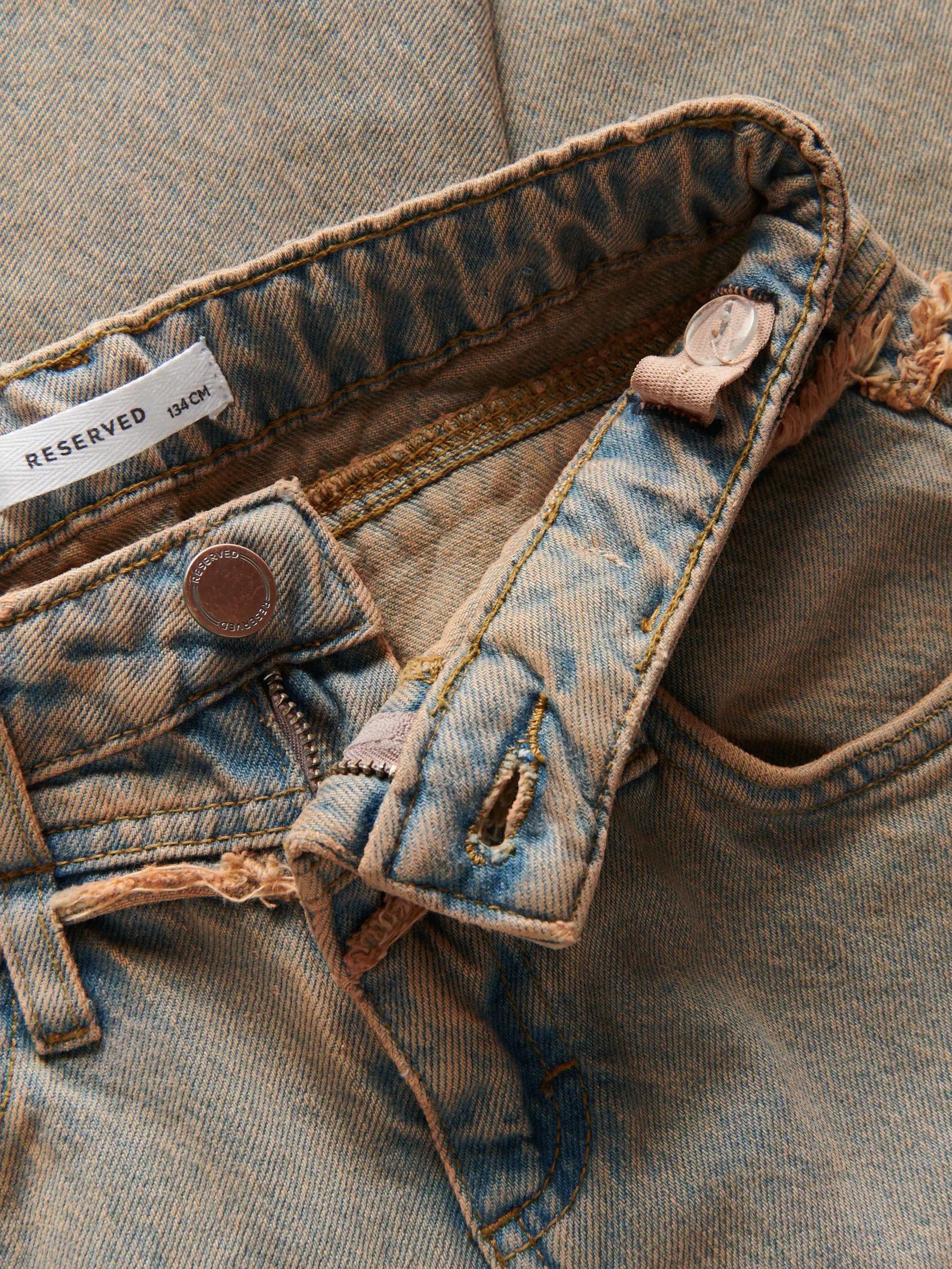 Pink Straight Jeans, , large image number 3