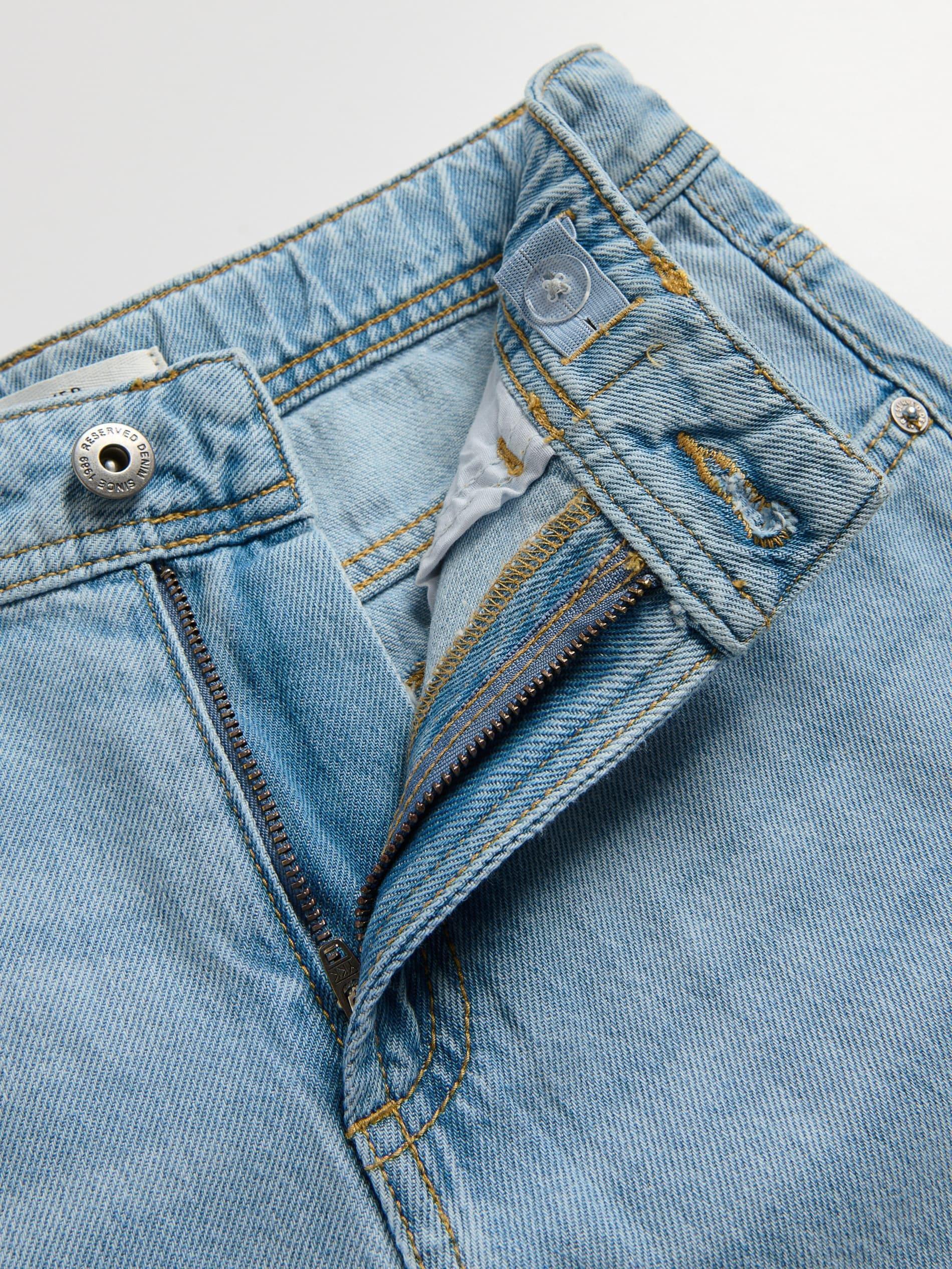 BLUE Straight fit jeans, , large image number 2