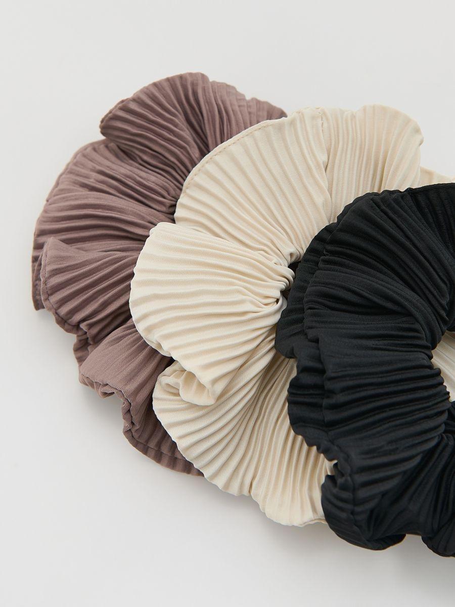 Multicolour Hair Ties, 3-Pack, Multicolor, large image number 2