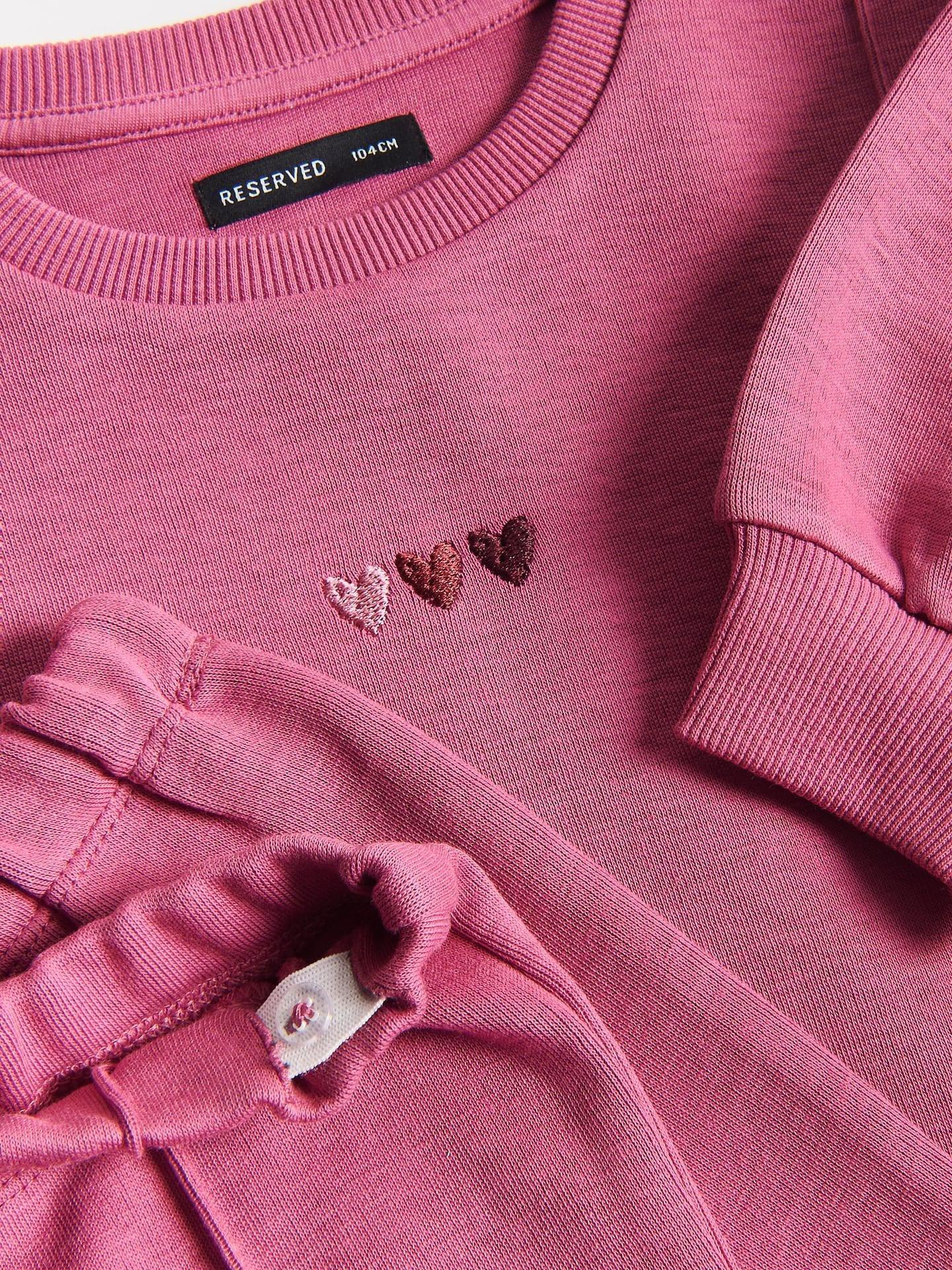 Pink Cotton Rich Set, Pink, large image number 1