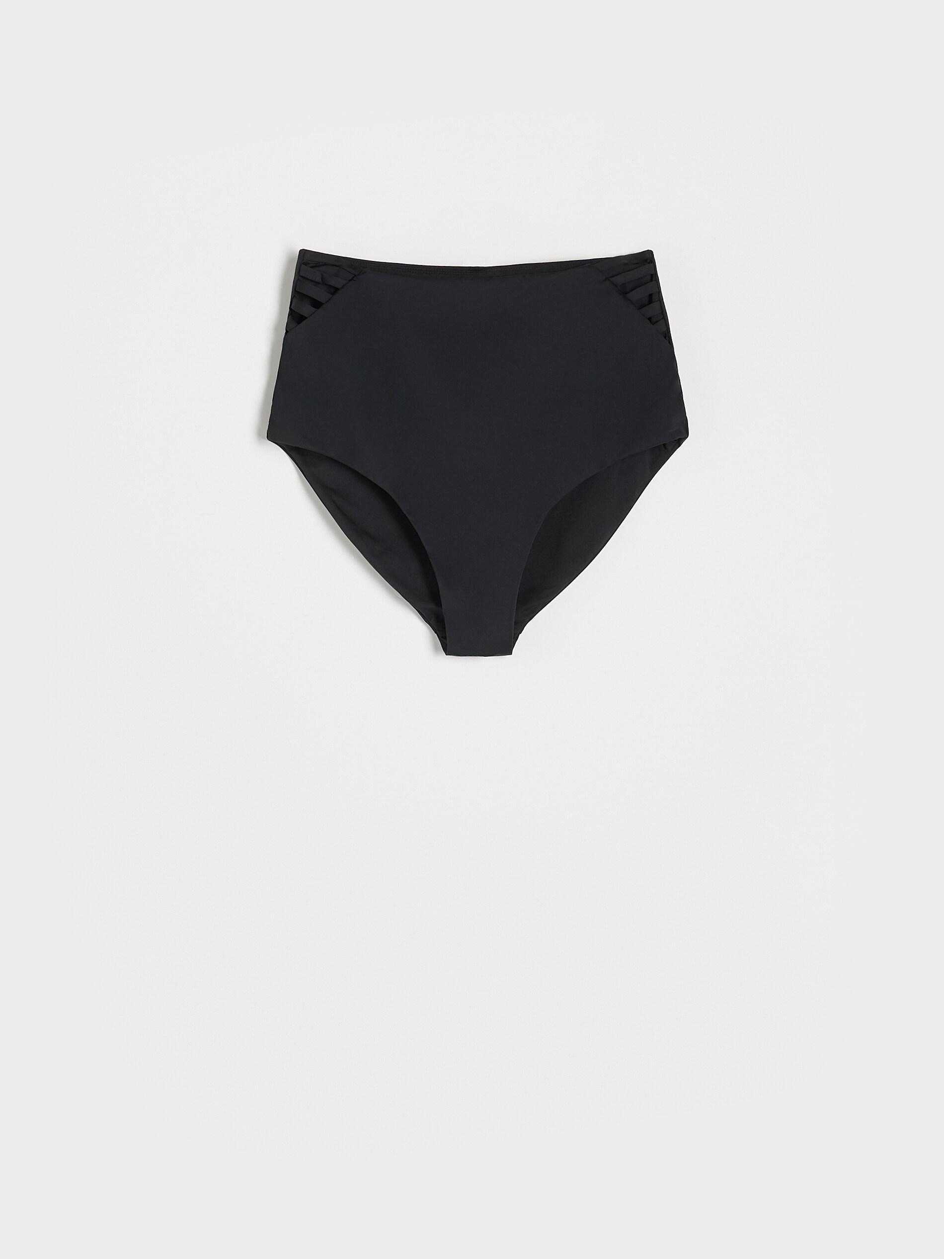 Black Beach Panties With Cut-Outs, , large image number 1