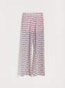 Reserved - Multicolor Openwork Jersey Trousers