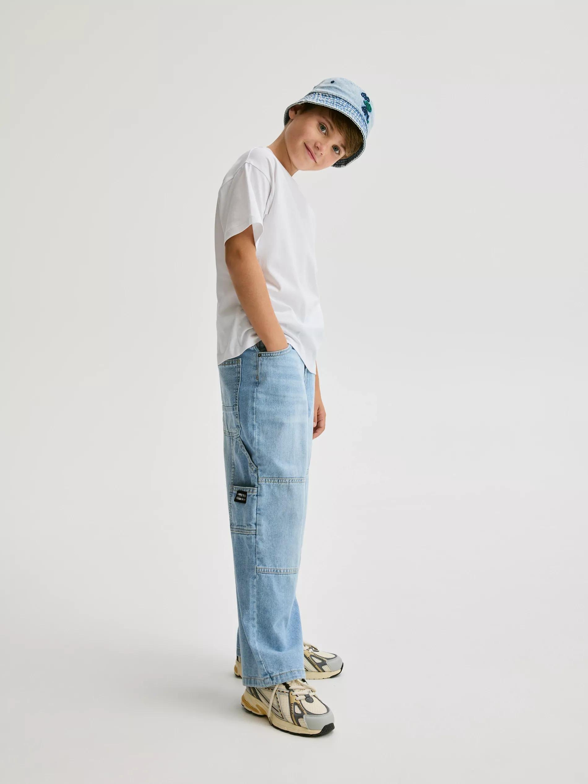 BLUE Baggy jeans, Blue, medium