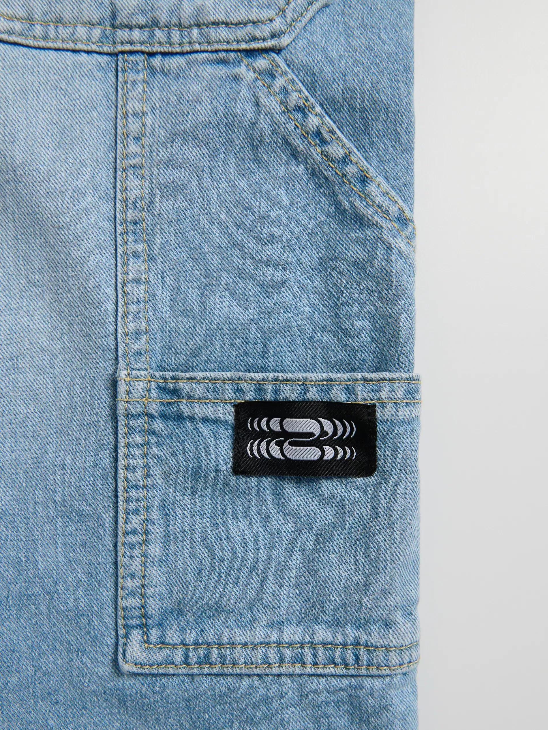 BLUE Baggy jeans, , large image number 4