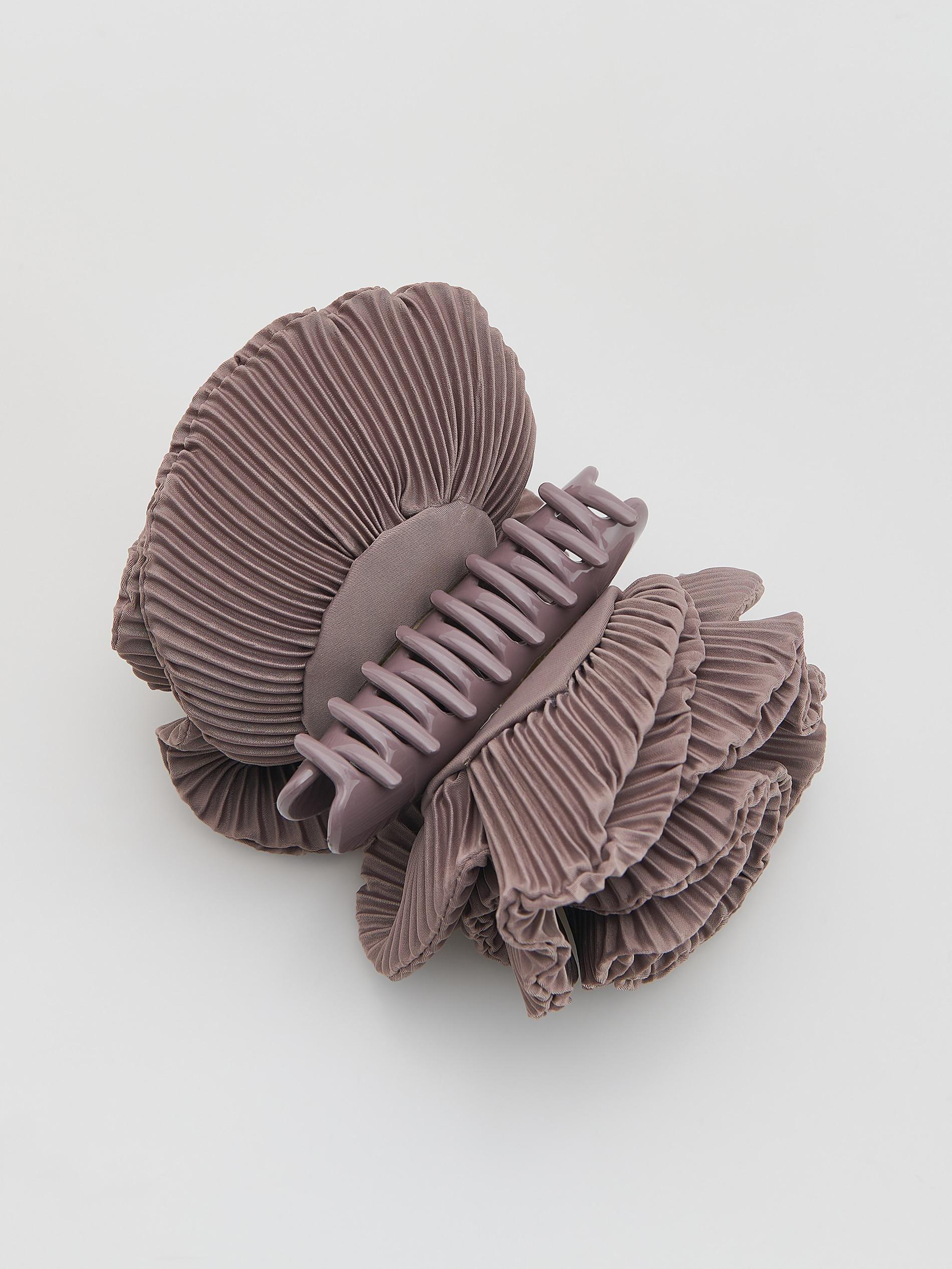 Brown Hair Clasp, Brown, large image number 1