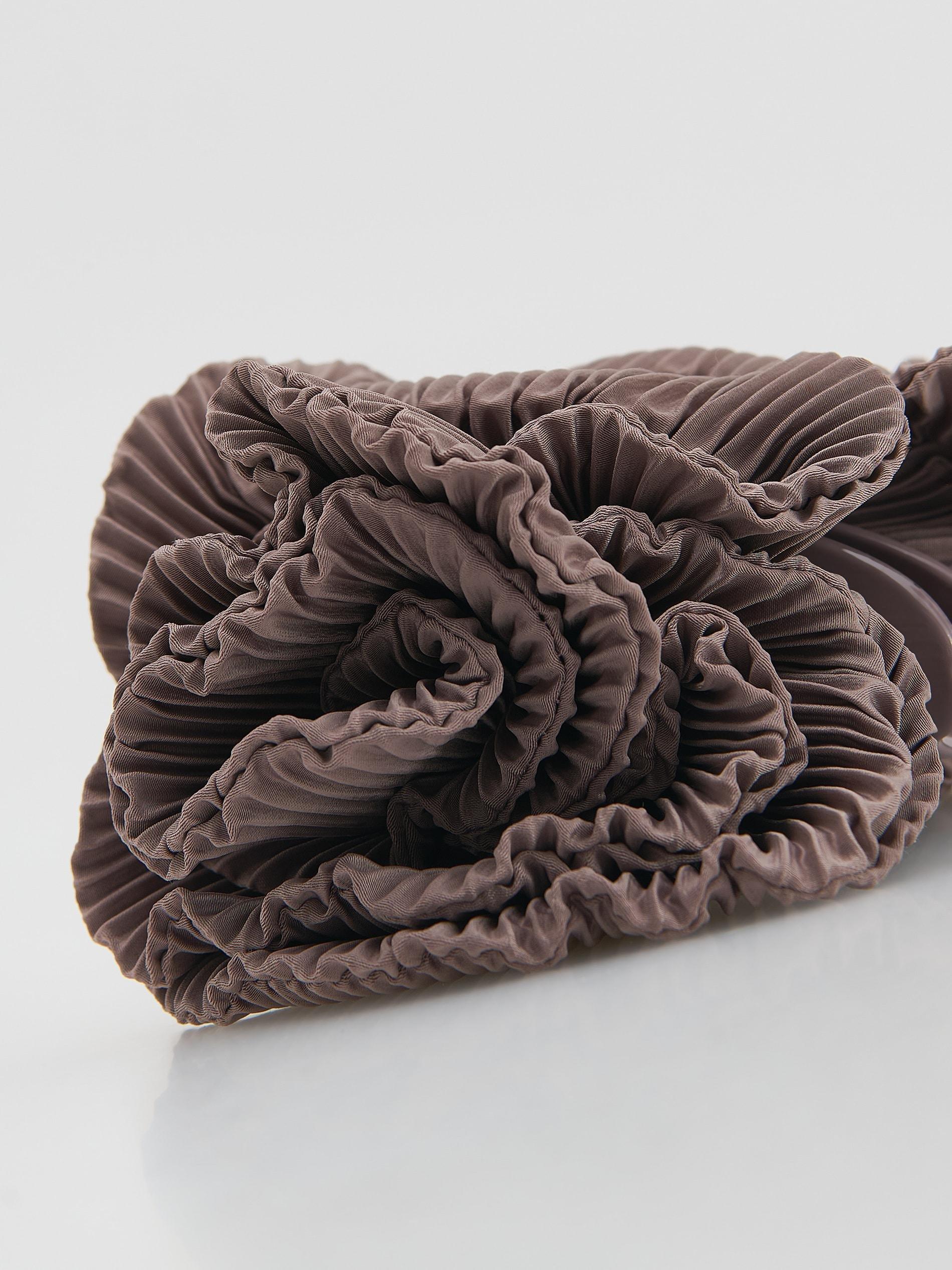 Brown Hair Clasp, Brown, large image number 2