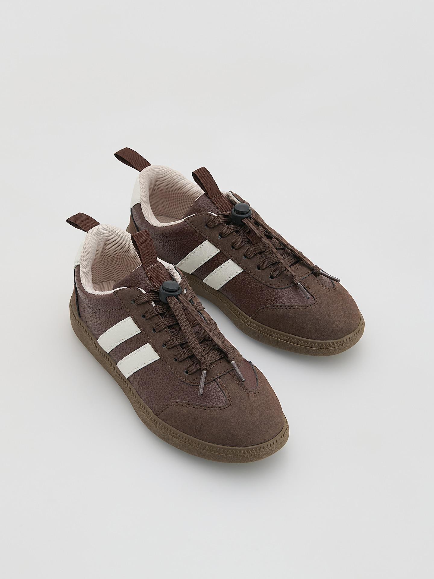 Brown Classic Trainers, Brown, medium