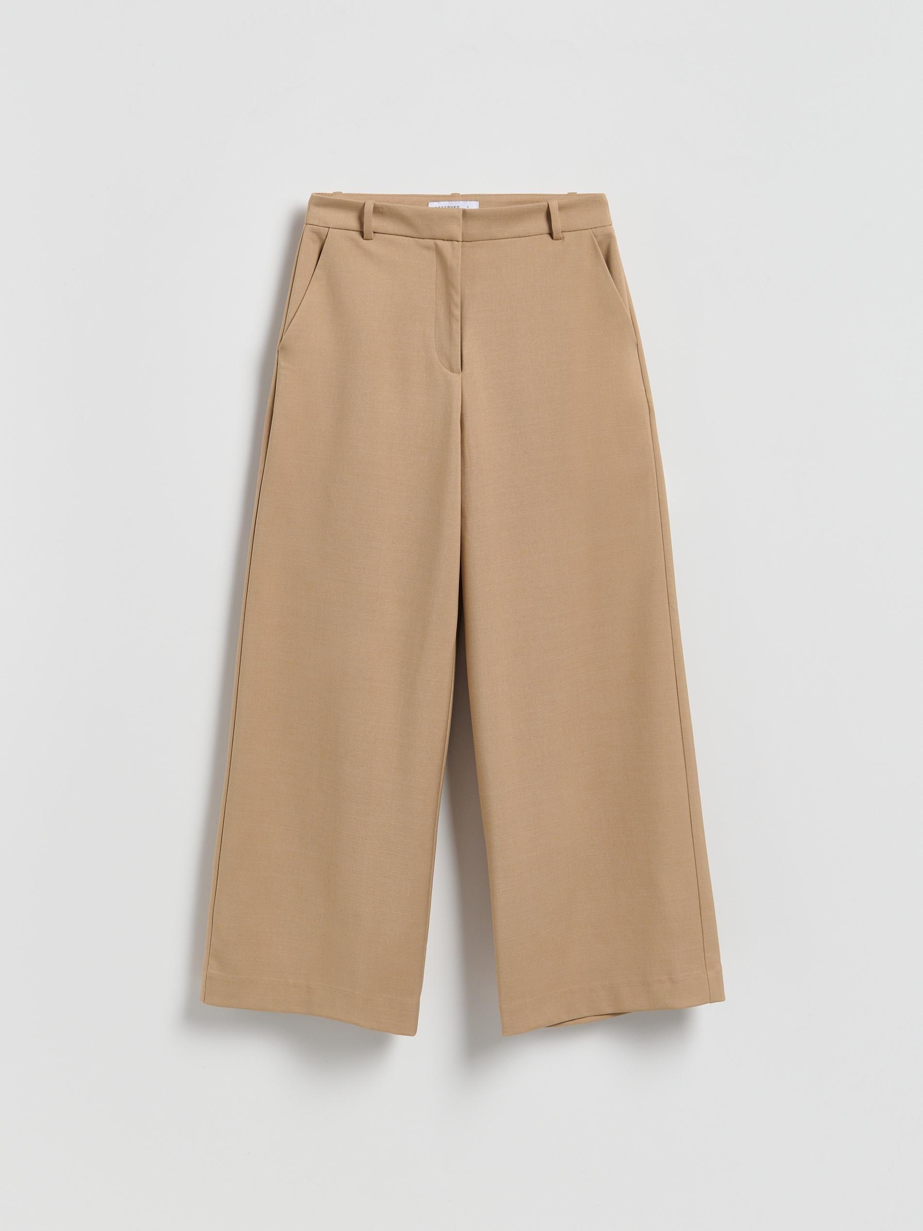 LADIES` TROUSER S BEIGE, Beige, large image number 3