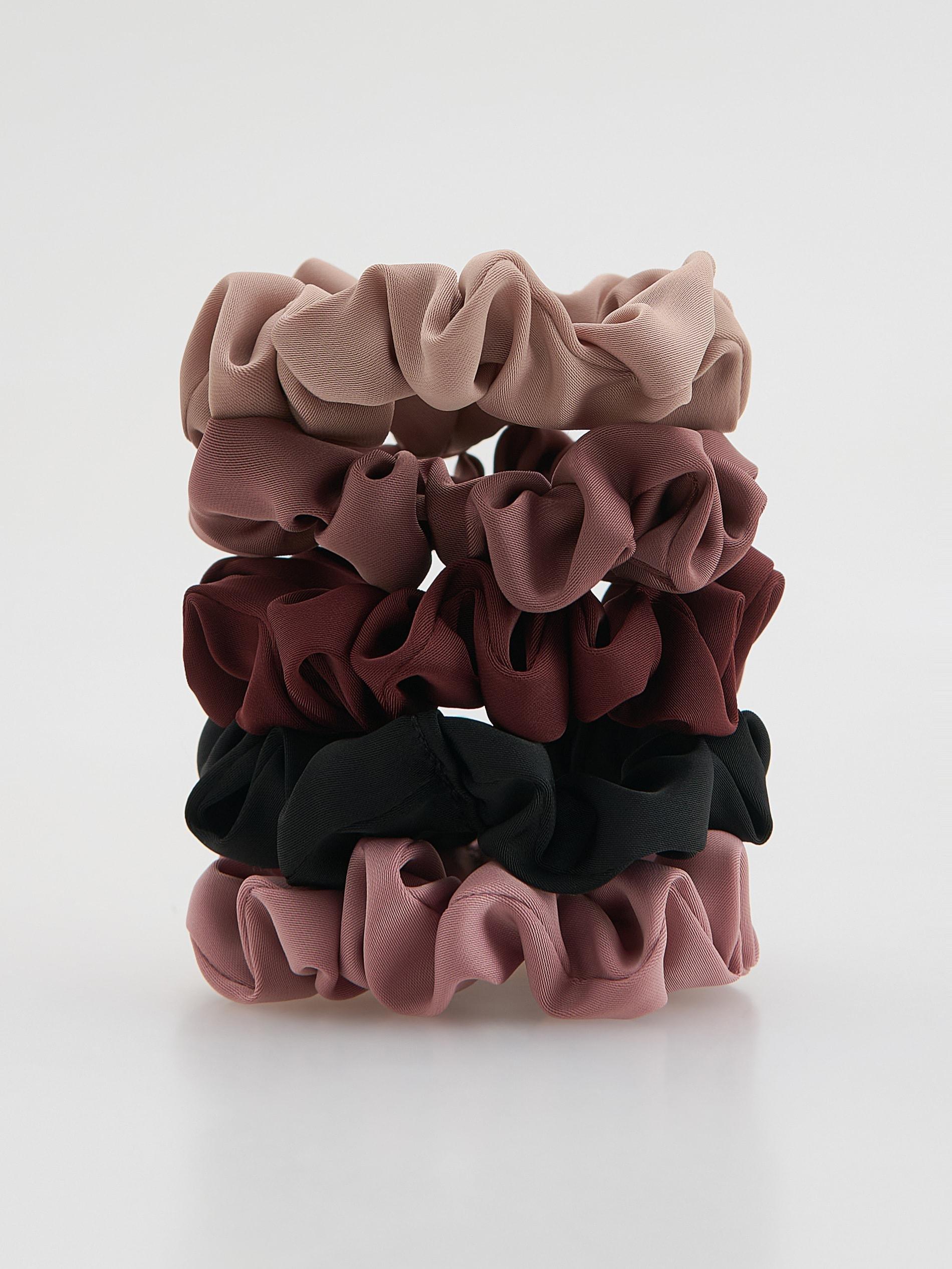 Multicolour Hair Ties Set, Multicolor, large image number 1