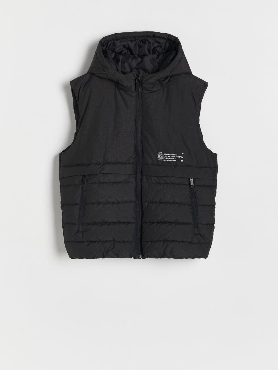 Hooded vest, , large image number 1