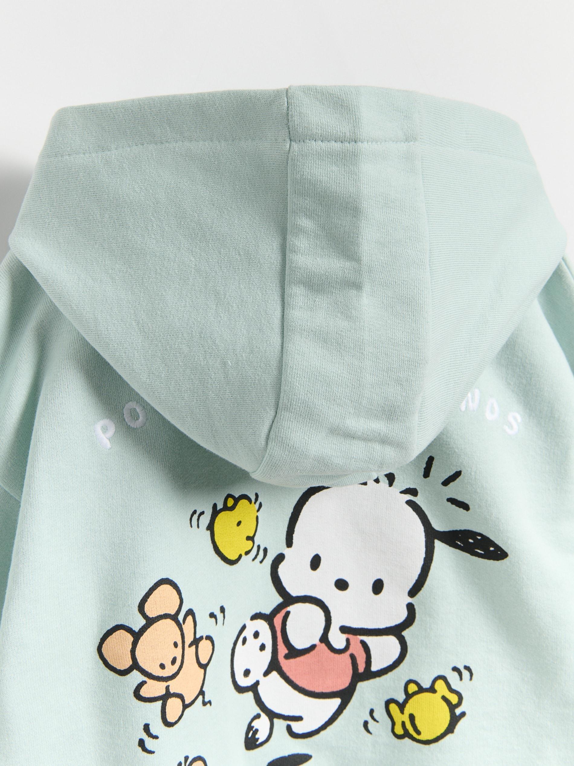 Blue Cotton Pochacco Sweatshirt, , large image number 2