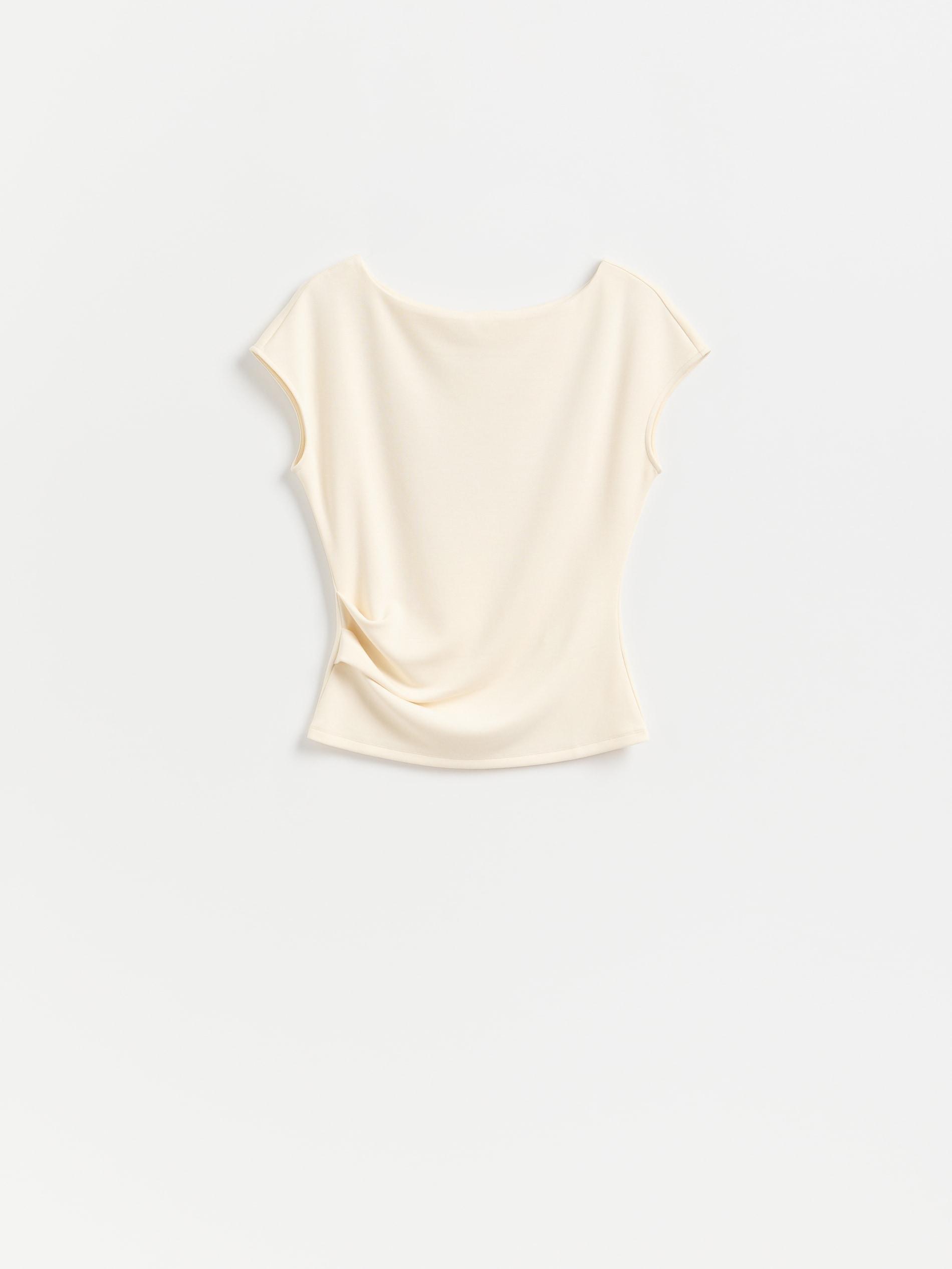 Blouse with modal, Ivory, large image number 0