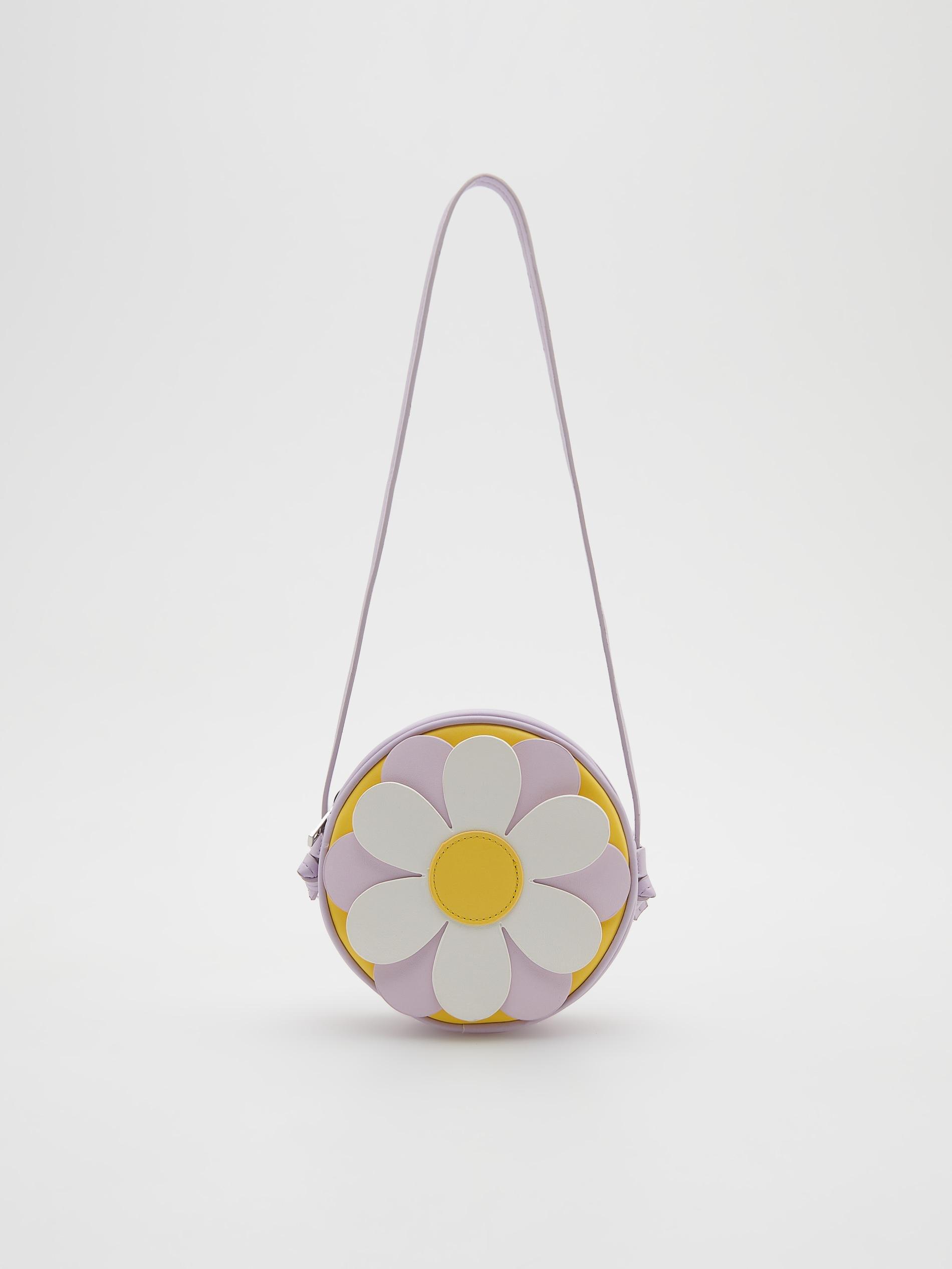 Purple Round Bag With Applique, Kids, , large image number 0
