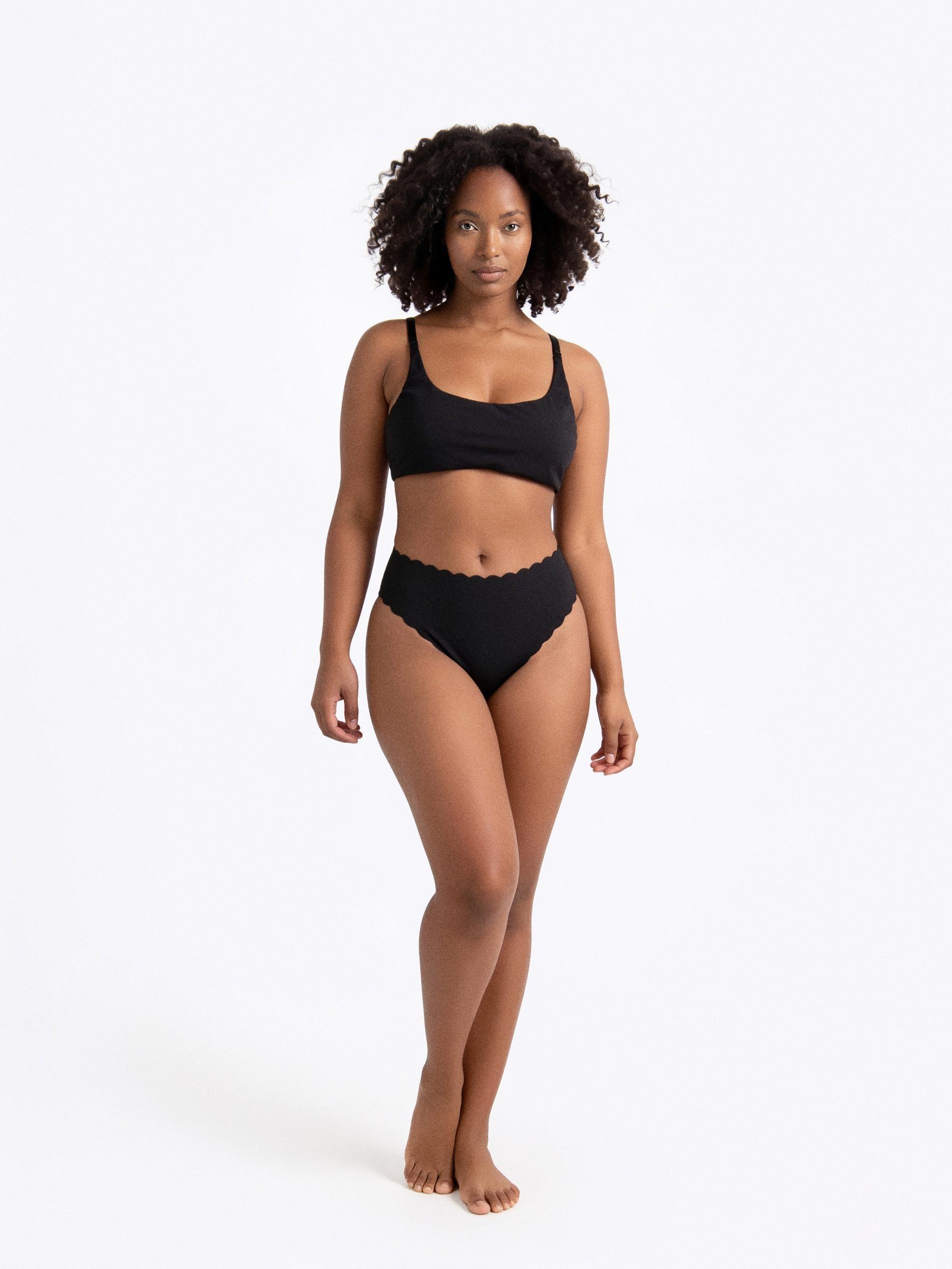 Black Brassiere, Black, medium