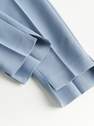 Reserved - Light Blue Elastic Waist Cigarette Trousers
