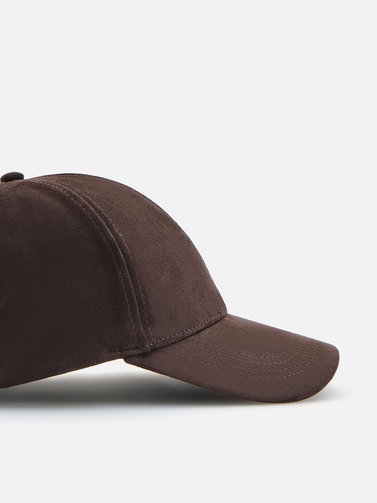 Brown Cap, Brown, medium