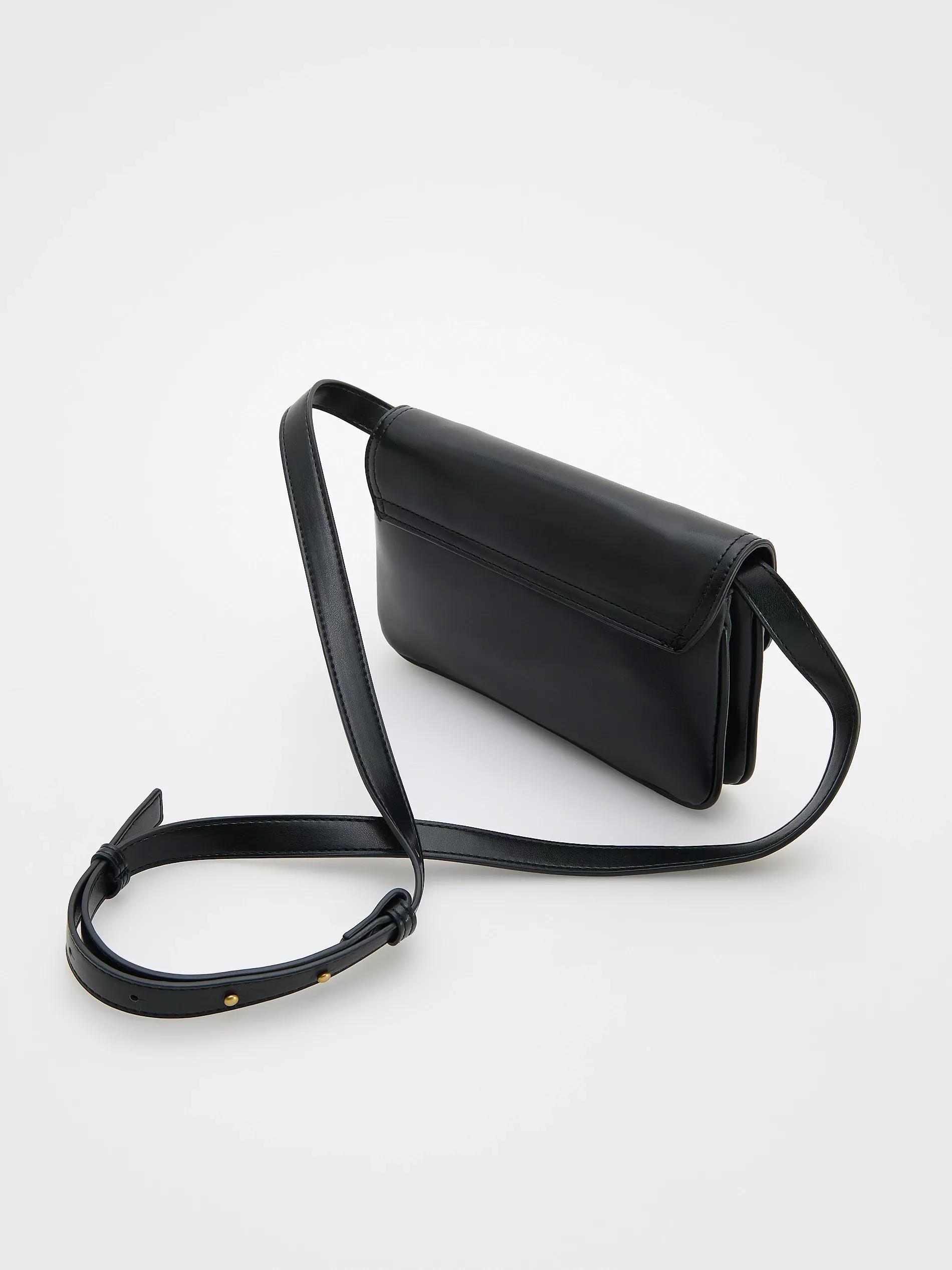 Black Handbag, Black, large image number 1