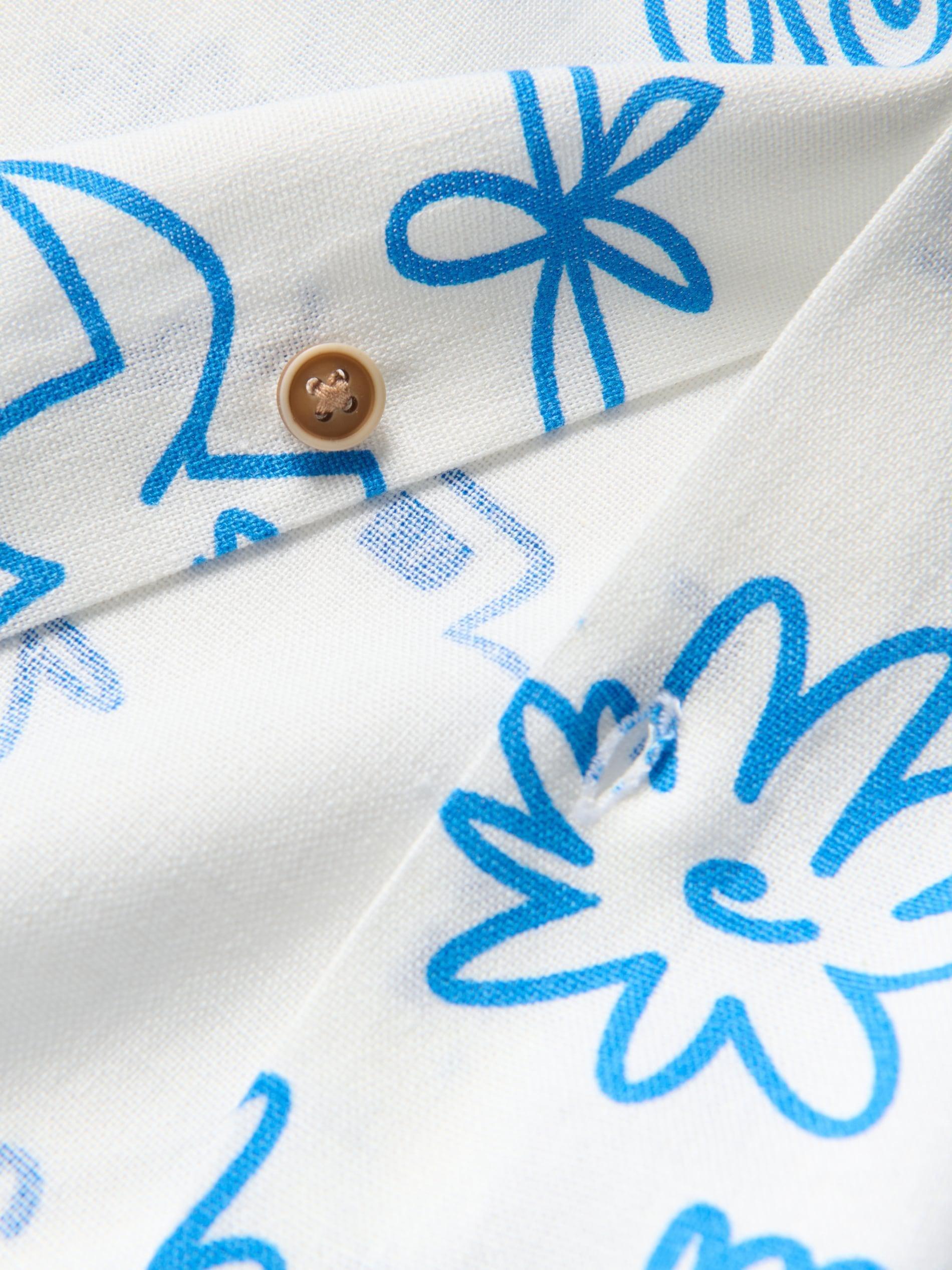 Cream Regular Fit Shirt, , large image number 2