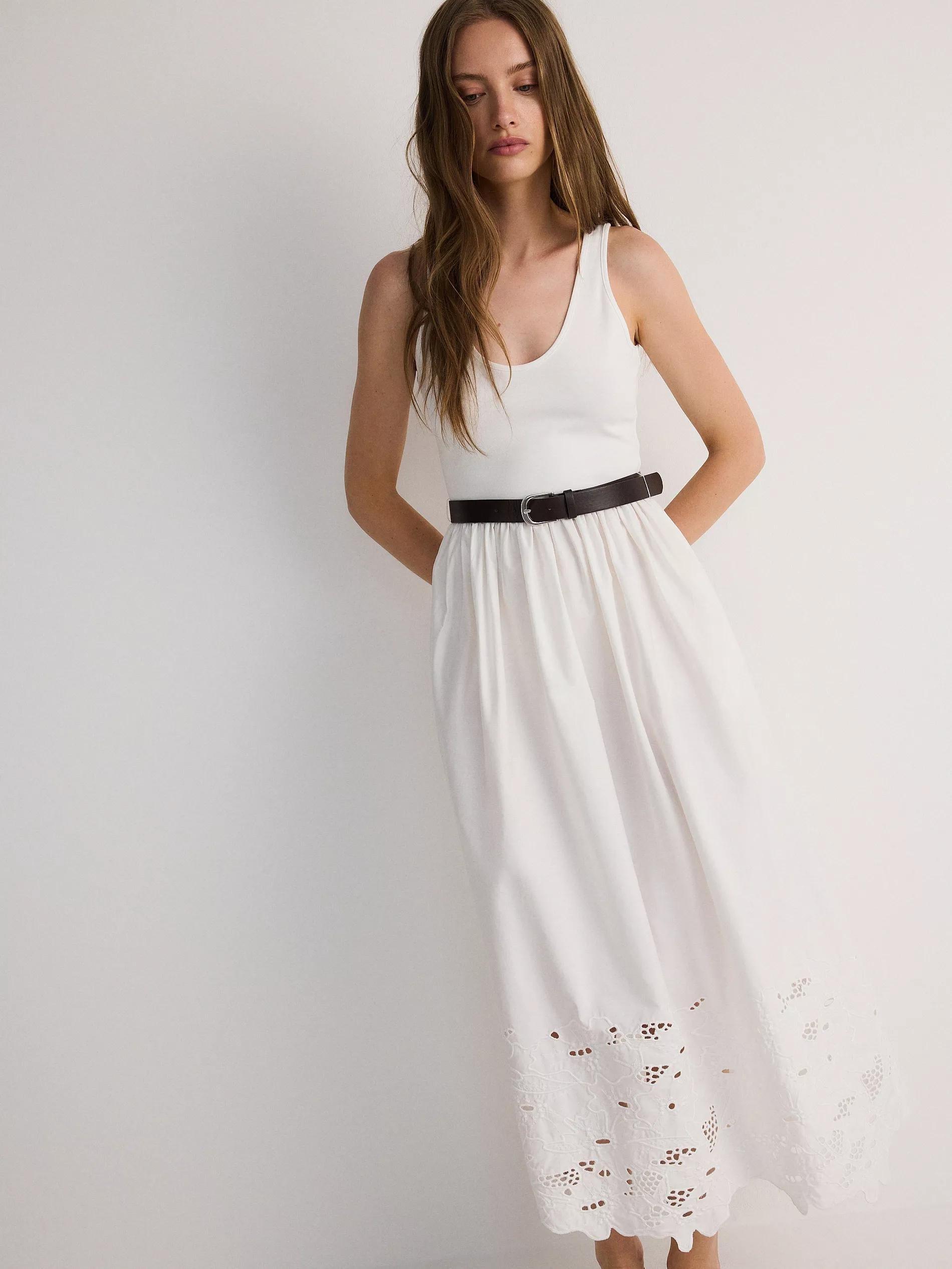 Maxi Dress With Belt, , large image number 3