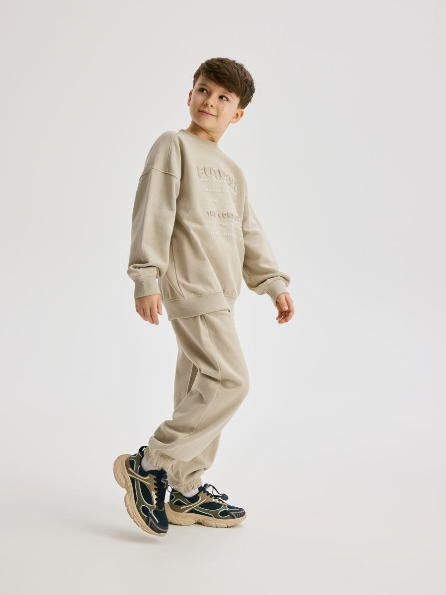 Grey Oversized Jersey Set, , large image number 0