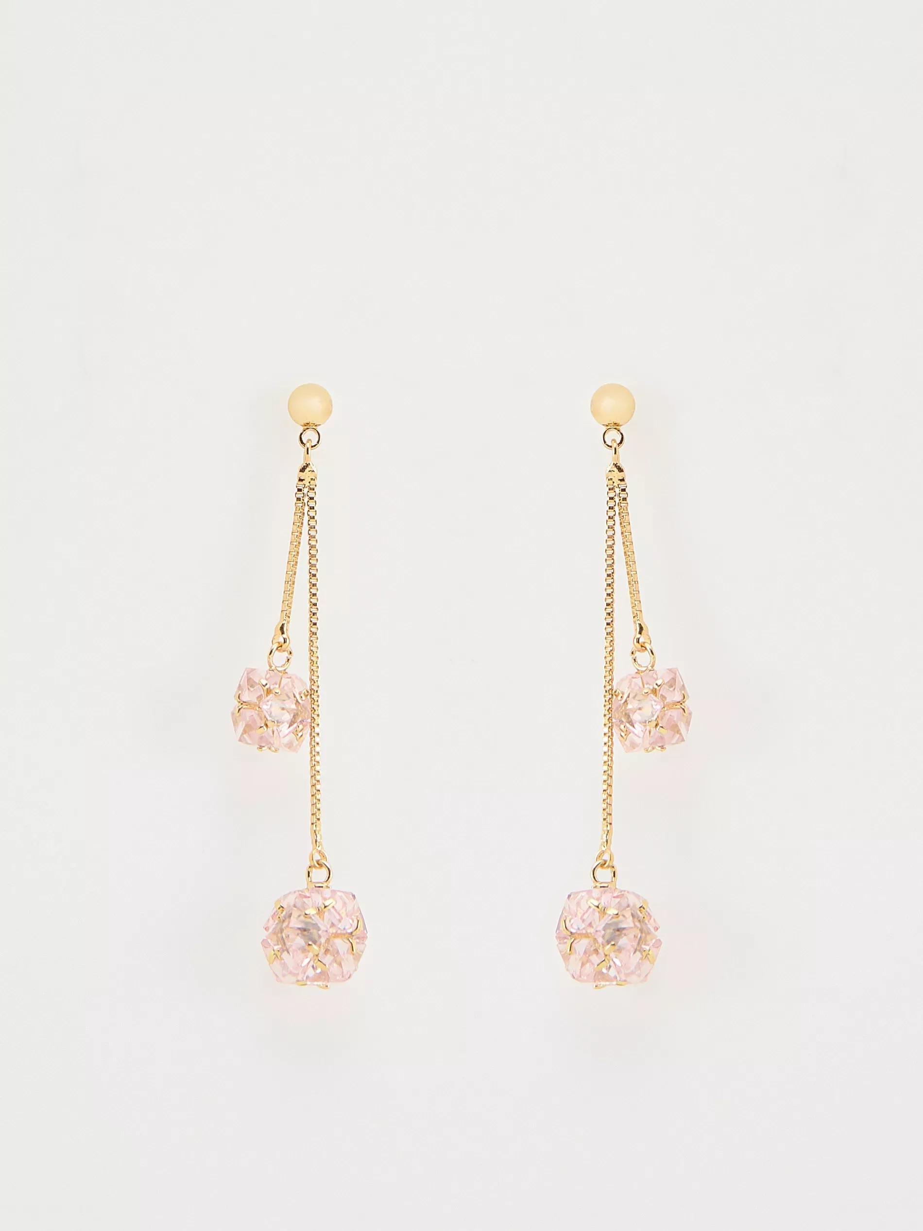 Multicolour Chandelier Earrings, Multicolor, large image number 0